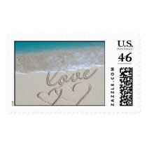 Ocean Sand Love (Large) Stamp
