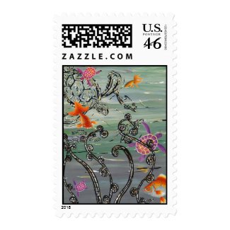 Ocean Scene Postage stamp