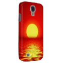 Ocean Sea Sunset Samsung Galaxy S4 Cases