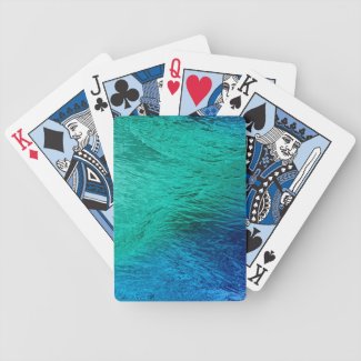 Ocean Sea Water Digital Art Playing Cards