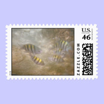 Ocean Serenity Postage Stamp stamps