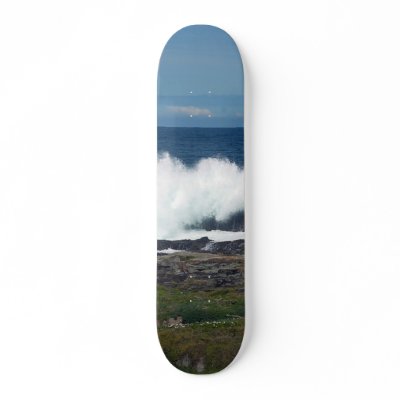 Ocean Skateboard by shayneemelissa