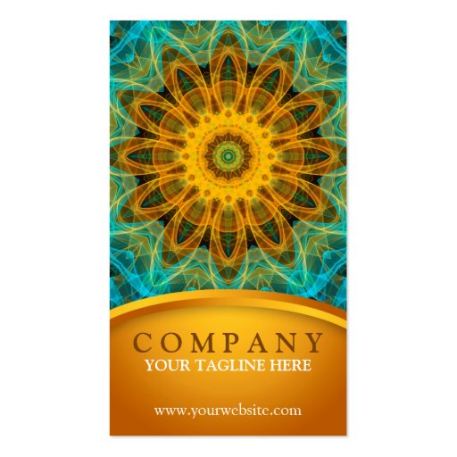 Ocean Star Mandala 2 Business Cards