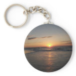 Ocean sunrise keychain