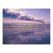 Ocean Sunrise posters by Beachwalker Ocean Sunrise posters