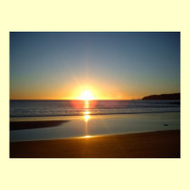 Ocean Sunrise Tairua July 2010 posters