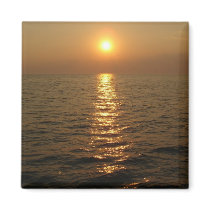 Ocean Sunset magnets