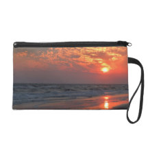 Ocean Sunset - Oak Island, NC Wristlets