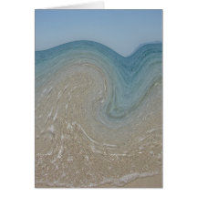 Ocean Swirl Greeting Cards