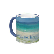 Ocean Take a Deep Breath Mug