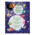 Ocean Theme Children's Birthday Party Invitation invitations