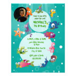 Ocean Theme Children's Birthday Party Invitation invitations