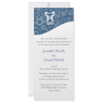 Ocean Theme Wedding Inviations Template | Custom Invites