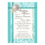 Ocean Theme Wedding Shower Custom Invites