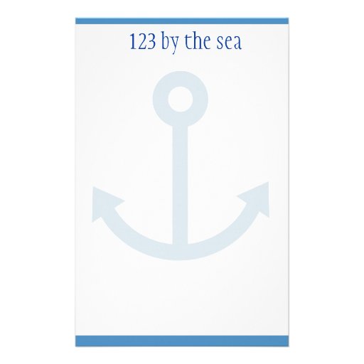 Ocean themed stationary stationery | Zazzle