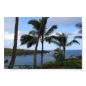Ocean View Hawaiian Island Maui posters
