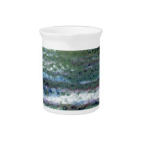 Ocean View Sea Waves Seashore Art Pitcher
