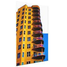 Ocean Vistas Corner Units Architecture Photo Art 3 Canvas Prints