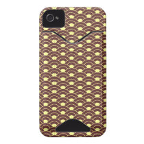 Ocean Wave Japanese traditional pattern Iphone 4 Id Covers