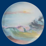 Ocean Wave Plate plates