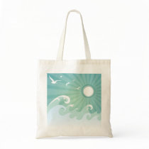 Ocean Waves and Sun Bags