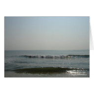 Ocean Waves Card card