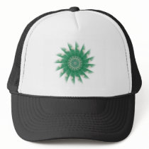 Ocean Waves Kaleidoscope Art 5 hats