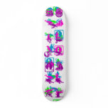 Ocean with whales and other sea creatures skateboards