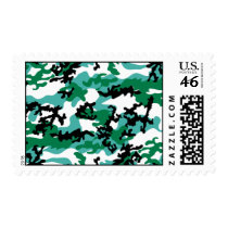 Oceanic Camo Postage Stamps