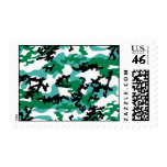 Oceanic Camo Postage Stamps