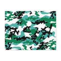 Oceanic Camo Postcard