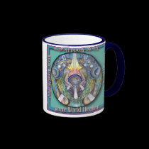 Océano de la madre tazas