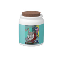Oceanography/Global Warming Cartoon On Candy Jar b candy jars