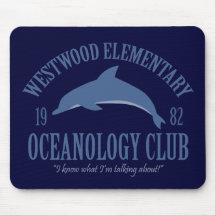 Oceanology Club Mouse Pad