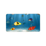 Oceans of Fish Address Label