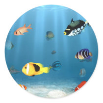 Oceans Of Fish stickers