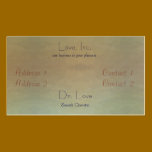 Oceans of Love Standard Card business cards