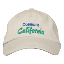 OCEANSIDE cap embroidered hats