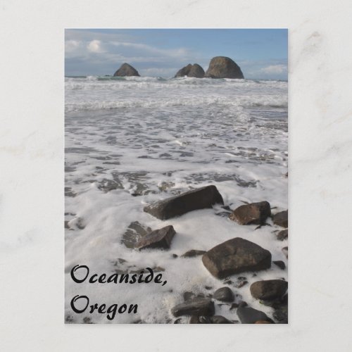 Oceanside,Oregon postcard