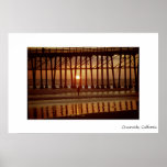 Oceanside Sunset Poster