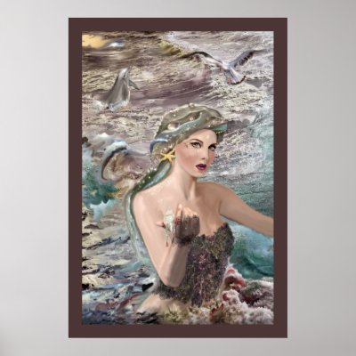 Oceanus Daughter print! by Occitania