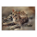 Ocelot art cards