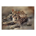Ocelot art cards