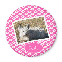 Ocelot Photo Frames - Pink magnets