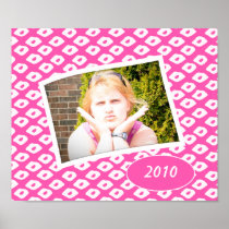 Ocelot Photo Frames - Pink posters