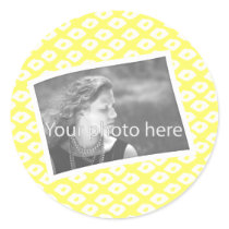 Ocelot Photo Frames - Yellow stickers
