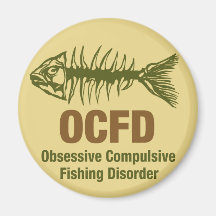 OCFD OCD Fishing Magnets