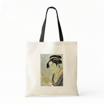 Ochie in Kobikicho by Kitagawa,Utamaro Canvas Bags