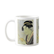 Ochie in Kobikicho by Kitagawa,Utamaro Mugs