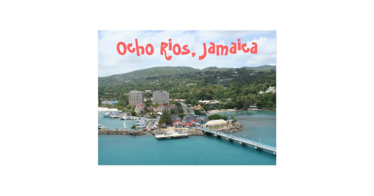 Ocho Rios, Jamaica Postcard Zazzle